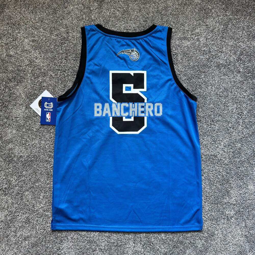 Ultra Game Orlando Magic Paolo Banchero #5 Basketball Jersey Size Large